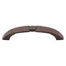 Top Knobs [M1207] Die Cast Zinc Cabinet Pull Handle - Lida Series - Standard Size - Patina Rouge Finish - 3 3/4" C/C - 4 5/8" L