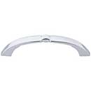 Top Knobs [M1935] Die Cast Zinc Cabinet Pull Handle - Lida Series - Standard Size - Polished Chrome Finish - 3 3/4&quot; C/C - 4 5/8&quot; L