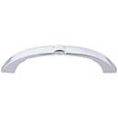 Top Knobs [M1935] Die Cast Zinc Cabinet Pull Handle - Lida Series - Standard Size - Polished Chrome Finish - 3 3/4&quot; C/C - 4 5/8&quot; L