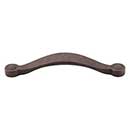 Top Knobs [M1219] Die Cast Zinc Cabinet Pull Handle - Saddle Series - Oversized - Patina Rouge Finish - 5 1/16&quot; C/C - 5 3/4&quot; L