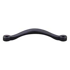 Top Knobs [M1930] Die Cast Zinc Cabinet Pull Handle - Saddle Series - Oversized - Tuscan Bronze Finish - 5 1/16" C/C - 5 3/4" L
