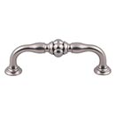 Top Knobs [TK692AG] Die Cast Zinc Cabinet Pull Handle - Allington Series - Standard Size - Ash Gray Finish - 3 3/4&quot; C/C - 4 1/2&quot; L