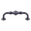 Top Knobs [TK692BLK] Die Cast Zinc Cabinet Pull Handle - Allington Series - Standard Size - Flat Black Finish - 3 3/4" C/C - 4 1/2" L