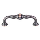 Top Knobs [TK692UM] Die Cast Zinc Cabinet Pull Handle - Allington Series - Standard Size - Umbrio Finish - 3 3/4" C/C - 4 1/2" L