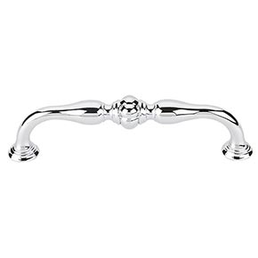 Top Knobs [TK693PC] Die Cast Zinc Cabinet Pull Handle - Allington Series - Oversized - Polished Chrome Finish - 5 1/16" C/C - 5 3/4" L