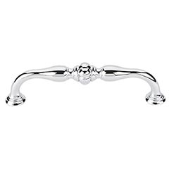 Top Knobs [TK693PC] Die Cast Zinc Cabinet Pull Handle - Allington Series - Oversized - Polished Chrome Finish - 5 1/16" C/C - 5 3/4" L