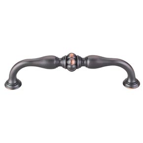 Top Knobs [TK693UM] Die Cast Zinc Cabinet Pull Handle - Allington Series - Oversized - Umbrio Finish - 5 1/16" C/C - 5 3/4" L