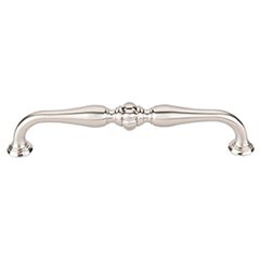 Top Knobs [TK694BSN] Die Cast Zinc Cabinet Pull Handle - Allington Series - Oversized - Brushed Satin Nickel Finish - 6 5/16" C/C - 7" L