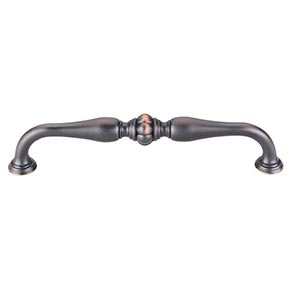 Top Knobs [TK694UM] Die Cast Zinc Cabinet Pull Handle - Allington Series - Oversized - Umbrio Finish - 6 5/16" C/C - 7" L