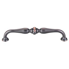 Top Knobs [TK694UM] Die Cast Zinc Cabinet Pull Handle - Allington Series - Oversized - Umbrio Finish - 6 5/16" C/C - 7" L