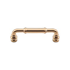 Top Knobs [TK883HB] Die Cast Zinc Cabinet Pull Handle - Brixton Series - Standard Size - Honey Bronze Finish - 3 3/4&quot; C/C - 4 3/8&quot; L
