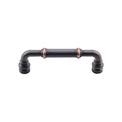 Top Knobs [TK883UM] Die Cast Zinc Cabinet Pull Handle - Brixton Series - Standard Size - Umbrio Finish - 3 3/4&quot; C/C - 4 3/8&quot; L