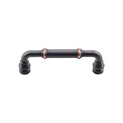 Top Knobs [TK883UM] Die Cast Zinc Cabinet Pull Handle - Brixton Series - Standard Size - Umbrio Finish - 3 3/4&quot; C/C - 4 3/8&quot; L