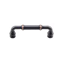 Top Knobs [TK883UM] Die Cast Zinc Cabinet Pull Handle - Brixton Series - Standard Size - Umbrio Finish - 3 3/4" C/C - 4 3/8" L