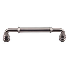 Top Knobs [TK884AG] Die Cast Zinc Cabinet Pull Handle - Brixton Series - Oversized - Ash Gray Finish - 5 1/16&quot; C/C - 5 5/8&quot; L