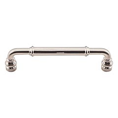 Top Knobs [TK884BSN] Die Cast Zinc Cabinet Pull Handle - Brixton Series - Oversized - Brushed Satin Nickel Finish - 5 1/16&quot; C/C - 5 5/8&quot; L