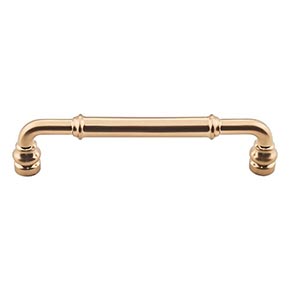 Top Knobs [TK884HB] Die Cast Zinc Cabinet Pull Handle - Brixton Series - Oversized - Honey Bronze Finish - 5 1/16" C/C - 5 5/8" L