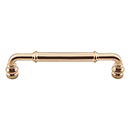 Top Knobs [TK884HB] Die Cast Zinc Cabinet Pull Handle - Brixton Series - Oversized - Honey Bronze Finish - 5 1/16&quot; C/C - 5 5/8&quot; L