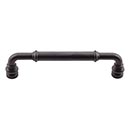 Top Knobs [TK884SAB] Die Cast Zinc Cabinet Pull Handle - Brixton Series - Oversized - Sable Finish - 5 1/16" C/C - 5 5/8" L