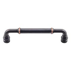 Top Knobs [TK884UM] Die Cast Zinc Cabinet Pull Handle - Brixton Series - Oversized - Umbrio Finish - 5 1/16&quot; C/C - 5 5/8&quot; L