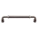 Top Knobs [TK885AG] Die Cast Zinc Cabinet Pull Handle - Brixton Series - Oversized - Ash Gray Finish - 6 5/16" C/C - 6 15/16" L