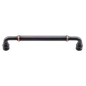 Top Knobs [TK885UM] Die Cast Zinc Cabinet Pull Handle - Brixton Series - Oversized - Umbrio Finish - 6 5/16" C/C - 6 15/16" L