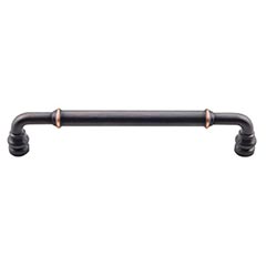 Top Knobs [TK885UM] Die Cast Zinc Cabinet Pull Handle - Brixton Series - Oversized - Umbrio Finish - 6 5/16&quot; C/C - 6 15/16&quot; L