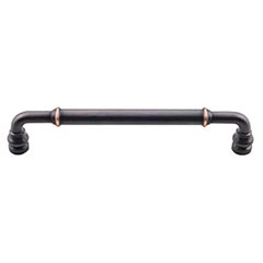 Top Knobs [TK885UM] Die Cast Zinc Cabinet Pull Handle - Brixton Series - Oversized - Umbrio Finish - 6 5/16&quot; C/C - 6 15/16&quot; L