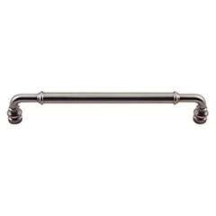 Top Knobs [TK886AG] Die Cast Zinc Cabinet Pull Handle - Brixton Series - Oversized - Ash Gray Finish - 7 9/16&quot; C/C - 8 3/16&quot; L