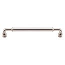 Top Knobs [TK886BSN] Die Cast Zinc Cabinet Pull Handle - Brixton Series - Oversized - Brushed Satin Nickel Finish - 7 9/16" C/C - 8 3/16" L