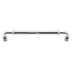 Top Knobs [TK886PC] Die Cast Zinc Cabinet Pull Handle - Brixton Series - Oversized - Polished Chrome Finish - 7 9/16&quot; C/C - 8 3/16&quot; L