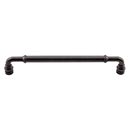 Top Knobs [TK886SAB] Die Cast Zinc Cabinet Pull Handle - Brixton Series - Oversized - Sable Finish - 7 9/16&quot; C/C - 8 3/16&quot; L