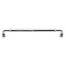 Top Knobs [TK887PC] Die Cast Zinc Cabinet Pull Handle - Brixton Series - Oversized - Polished Chrome Finish - 8 13/16&quot; C/C - 9 1/2&quot; L