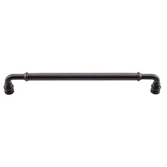 Top Knobs [TK887SAB] Die Cast Zinc Cabinet Pull Handle - Brixton Series - Oversized - Sable Finish - 8 13/16&quot; C/C - 9 1/2&quot; L