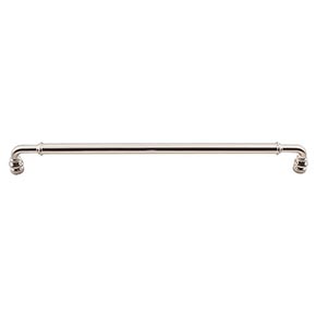 Top Knobs [TK888BSN] Die Cast Zinc Cabinet Pull Handle - Brixton Series - Oversized - Brushed Satin Nickel Finish - 12" C/C - 12 1/4" L