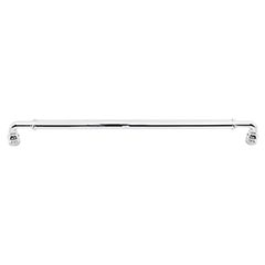 Top Knobs [TK888PC] Die Cast Zinc Cabinet Pull Handle - Brixton Series - Oversized - Polished Chrome Finish - 12&quot; C/C - 12 1/4&quot; L