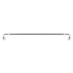 Top Knobs [TK888PN] Die Cast Zinc Cabinet Pull Handle - Brixton Series - Oversized - Polished Nickel Finish - 12&quot; C/C - 12 1/4&quot; L