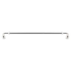 Top Knobs [TK888PN] Die Cast Zinc Cabinet Pull Handle - Brixton Series - Oversized - Polished Nickel Finish - 12" C/C - 12 1/4" L