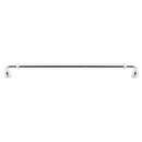 Top Knobs [TK888PN] Die Cast Zinc Cabinet Pull Handle - Brixton Series - Oversized - Polished Nickel Finish - 12" C/C - 12 1/4" L