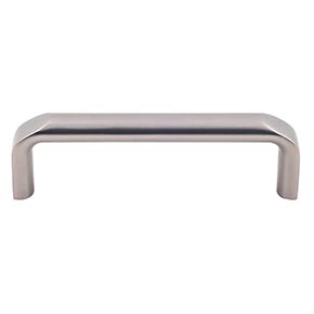Top Knobs [TK872AG] Die Cast Zinc Cabinet Pull Handle - Exeter Series - Standard Size - Ash Gray Finish - 3 3/4" C/C - 4" L 