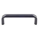 Top Knobs [TK872BLK] Die Cast Zinc Cabinet Pull Handle - Exeter Series - Standard Size - Flat Black Finish - 3 3/4" C/C - 4" L