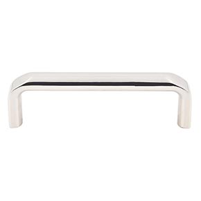 Top Knobs [TK872PN] Die Cast Zinc Cabinet Pull Handle - Exeter Series - Standard Size - Polished Nickel Finish - 3 3/4" C/C - 4" L