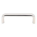 Top Knobs [TK872PN] Die Cast Zinc Cabinet Pull Handle - Exeter Series - Standard Size - Polished Nickel Finish - 3 3/4" C/C - 4" L
