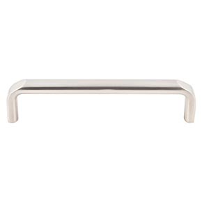 Top Knobs [TK873BSN] Die Cast Zinc Cabinet Pull Handle - Exeter Series - Oversized - Brushed Satin Nickel Finish - 5 1/16" C/C - 5 3/8" L