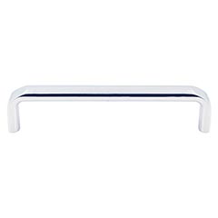 Top Knobs [TK873PC] Die Cast Zinc Cabinet Pull Handle - Exeter Series - Oversized - Polished Chrome Finish - 5 1/16&quot; C/C - 5 3/8&quot; L