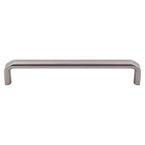 Top Knobs [TK874AG] Die Cast Zinc Cabinet Pull Handle - Exeter Series - Oversized - Ash Gray Finish - 6 5/16" C/C - 6 5/8" L