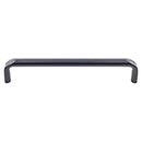 Top Knobs [TK874BLK] Die Cast Zinc Cabinet Pull Handle - Exeter Series - Oversized - Flat Black Finish - 6 5/16&quot; C/C - 6 5/8&quot; L