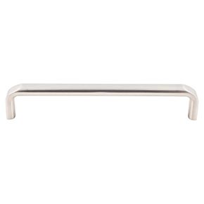 Top Knobs [TK874BSN] Die Cast Zinc Cabinet Pull Handle - Exeter Series - Oversized - Brushed Satin Nickel Finish - 6 5/16" C/C - 6 5/8" L
