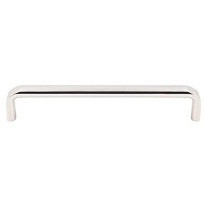 Top Knobs [TK874PN] Die Cast Zinc Cabinet Pull Handle - Exeter Series - Oversized - Polished Nickel Finish - 6 5/16" C/C - 6 5/8" L