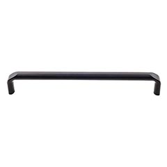 Top Knobs [TK875BLK] Die Cast Zinc Cabinet Pull Handle - Exeter Series - Oversized - Flat Black Finish - 7 9/16&quot; C/C - 7 7/8&quot; L